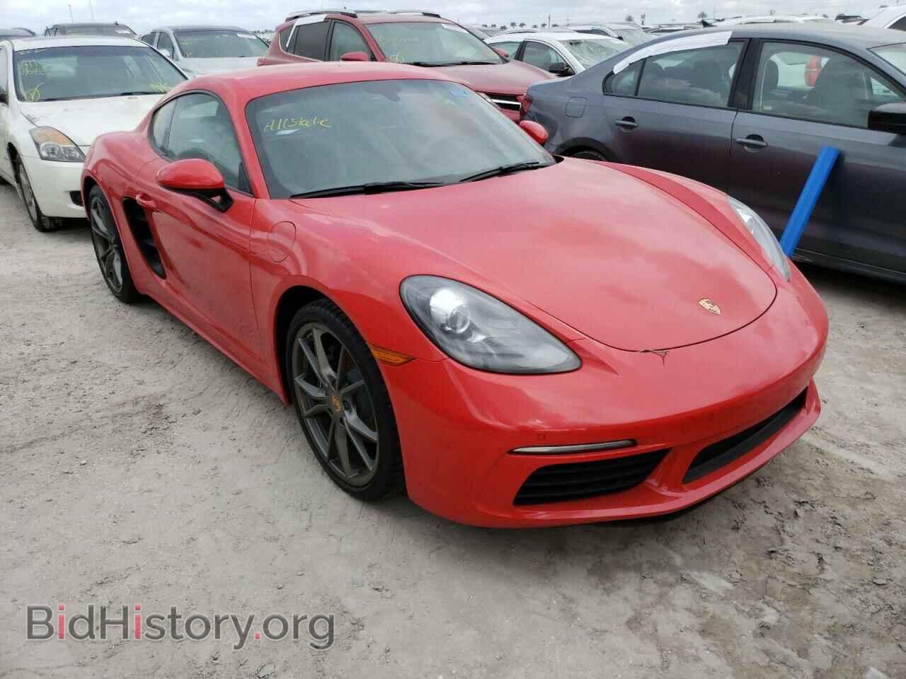 Фотография WP0AA2A89JK262204 - PORSCHE CAYMAN 2018