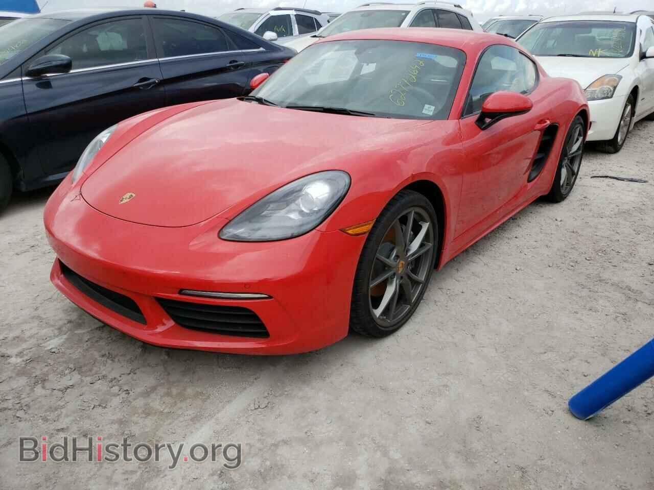 2018 PORSCHE CAYMAN - VIN: WP0AA2A89JK262204 - Фото 2