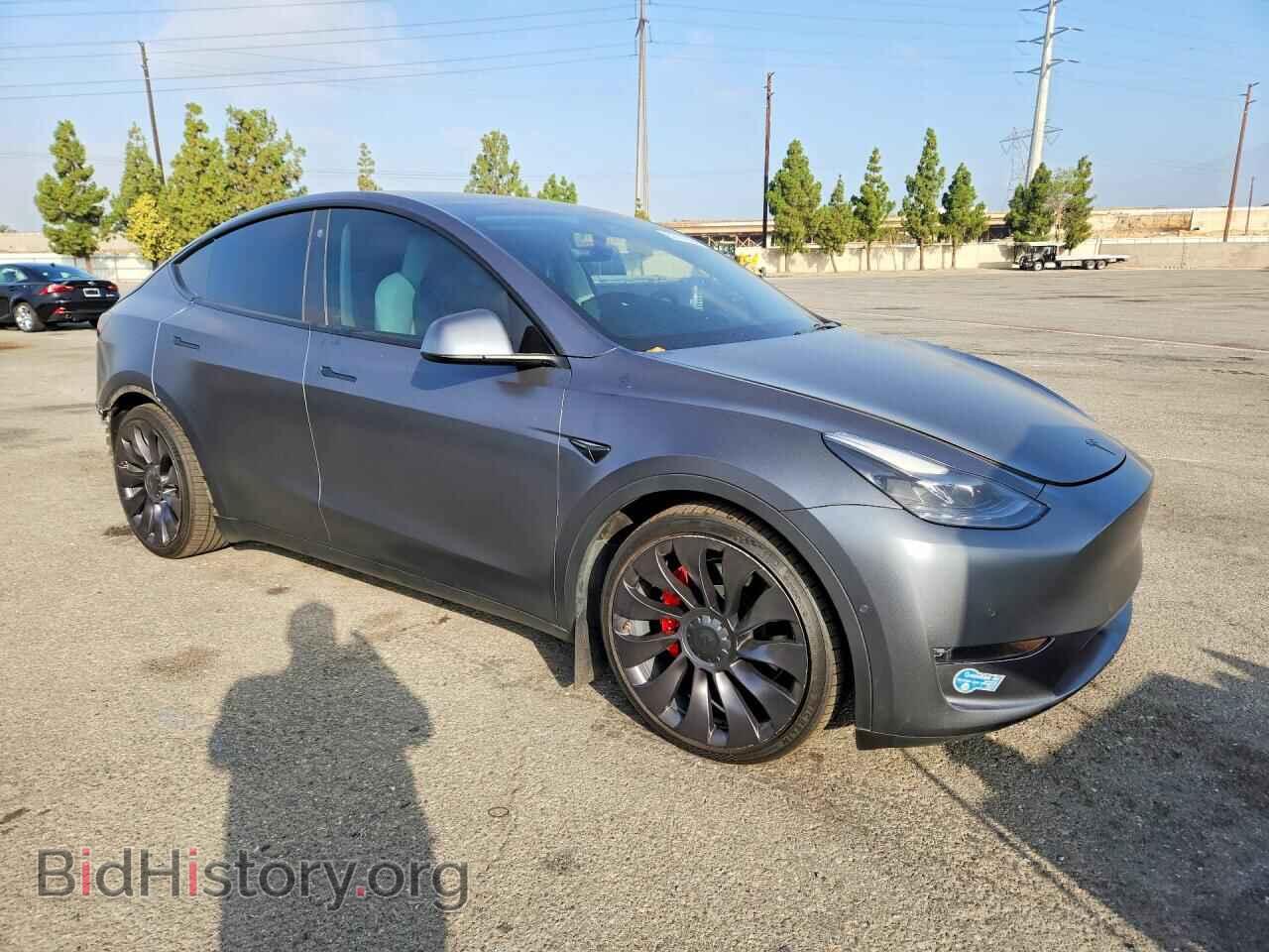 2021 TESLA MODEL Y - VIN: 5YJYGDEF6MF146445 - Фото 4