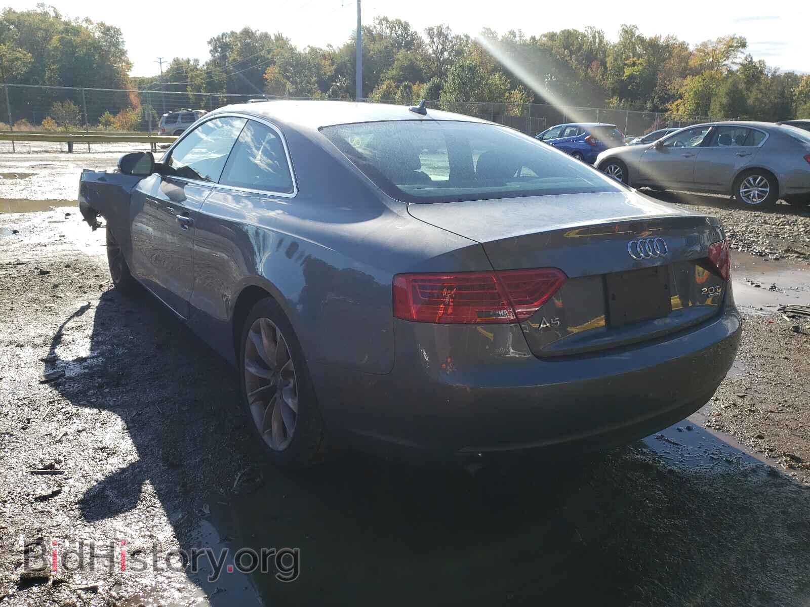 2013 AUDI A5 - VIN: WAULFAFR6DA068128 - Фото 3