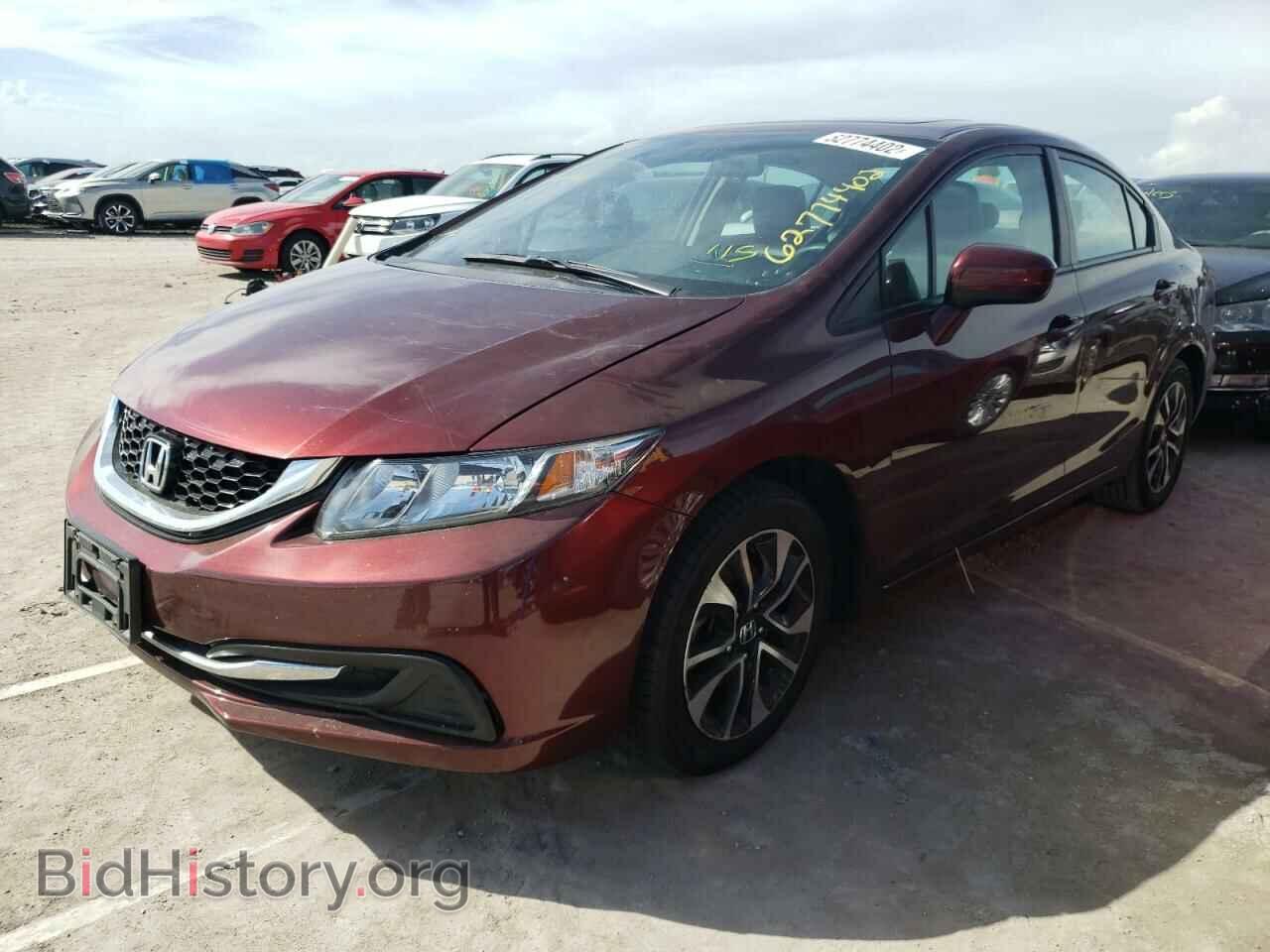 2014 HONDA CIVIC - VIN: 2HGFB2F85EH540428 - Фото 2