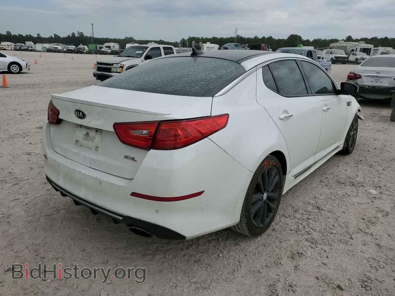 2014 KIA OPTIMA - VIN: 5XXGR4A61EG277034 - Фото 4