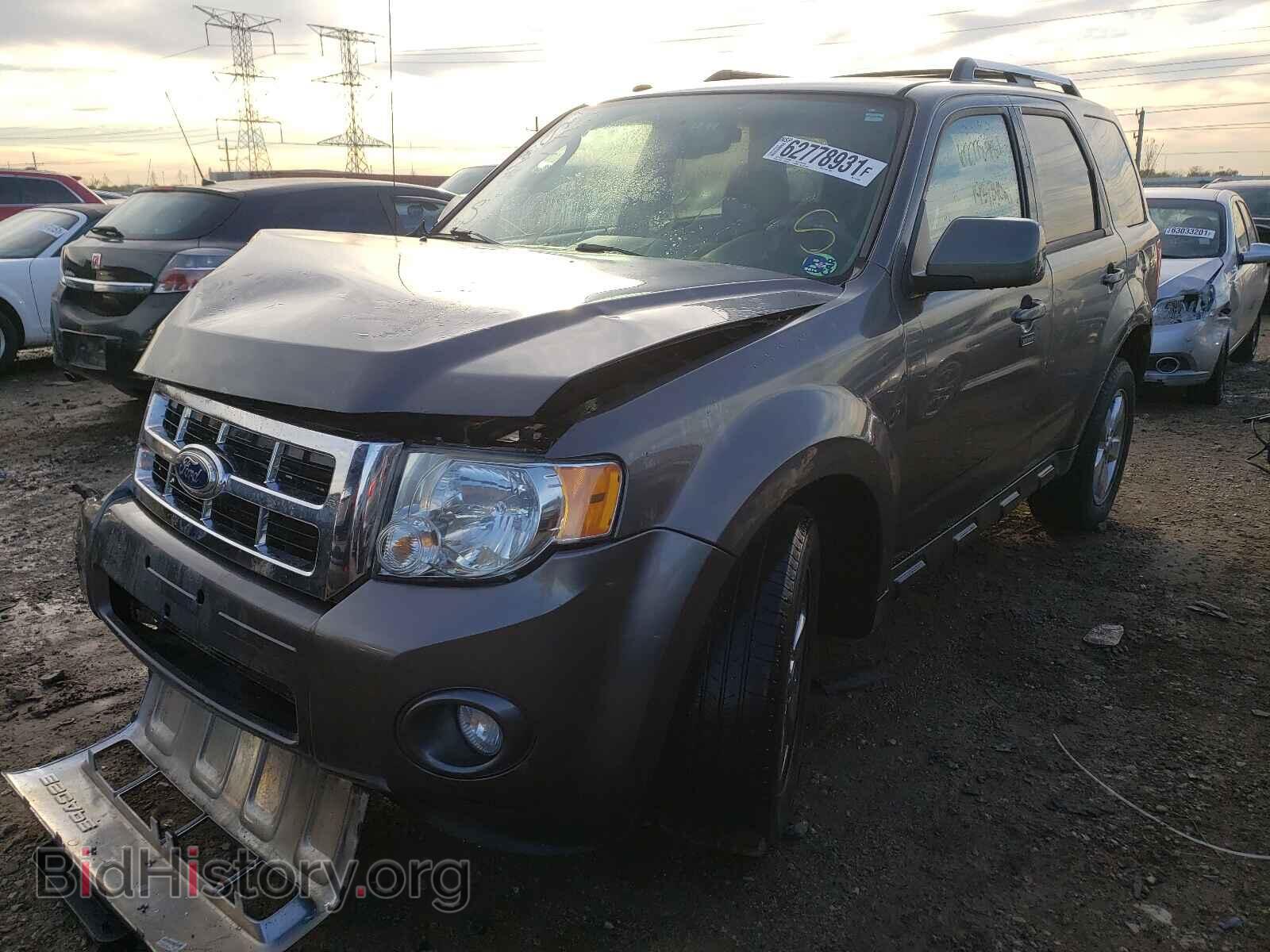 2011 FORD ESCAPE - VIN: 1FMCU9EG6BKB11036 - Фото 2