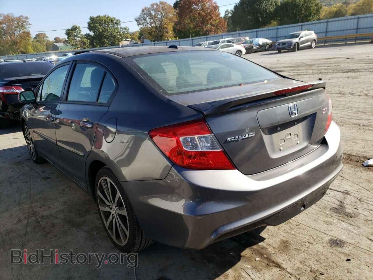 2012 HONDA CIVIC - VIN: 2HGFB6E52CH704617 - Фото 3