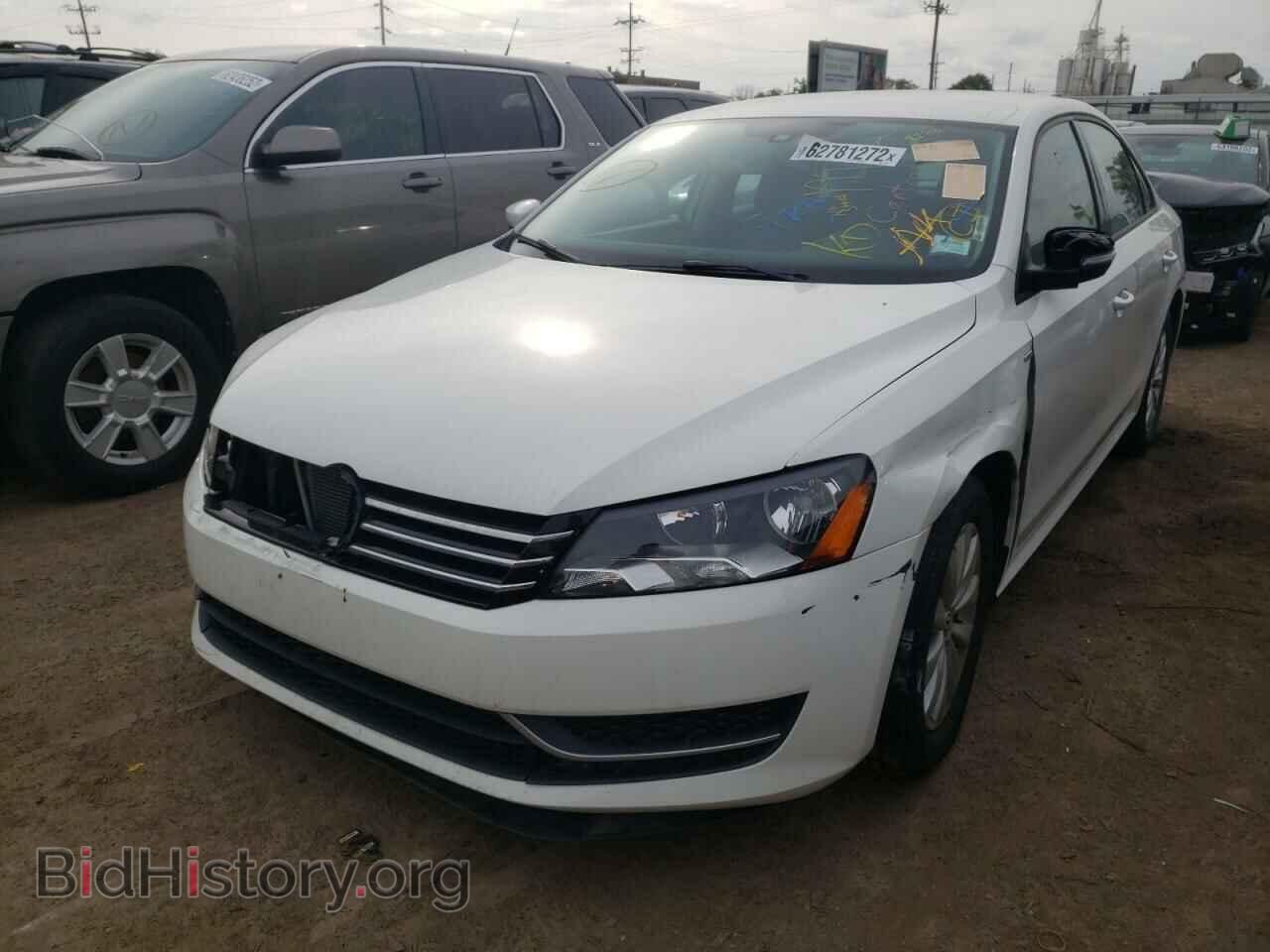 2014 VOLKSWAGEN PASSAT - VIN: 1VWAT7A30EC101040 - Фото 2