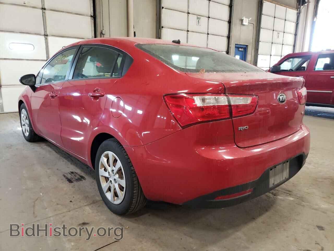 2014 KIA RIO - VIN: KNADM4A36E6352751 - Фото 3