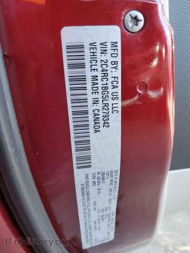 2020 CHRYSLER PACIFICA - VIN: 2C4RC1BG5LR279342 - Photo 10