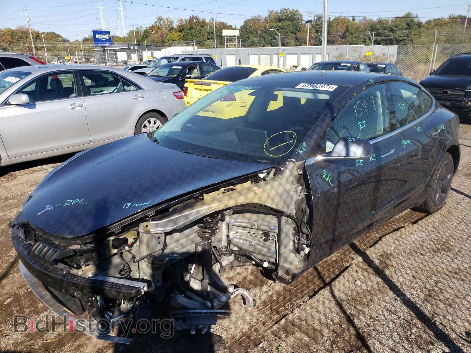 2019 TESLA MODEL 3 - VIN: 5YJ3E1EA5KF435283 - Фото 2