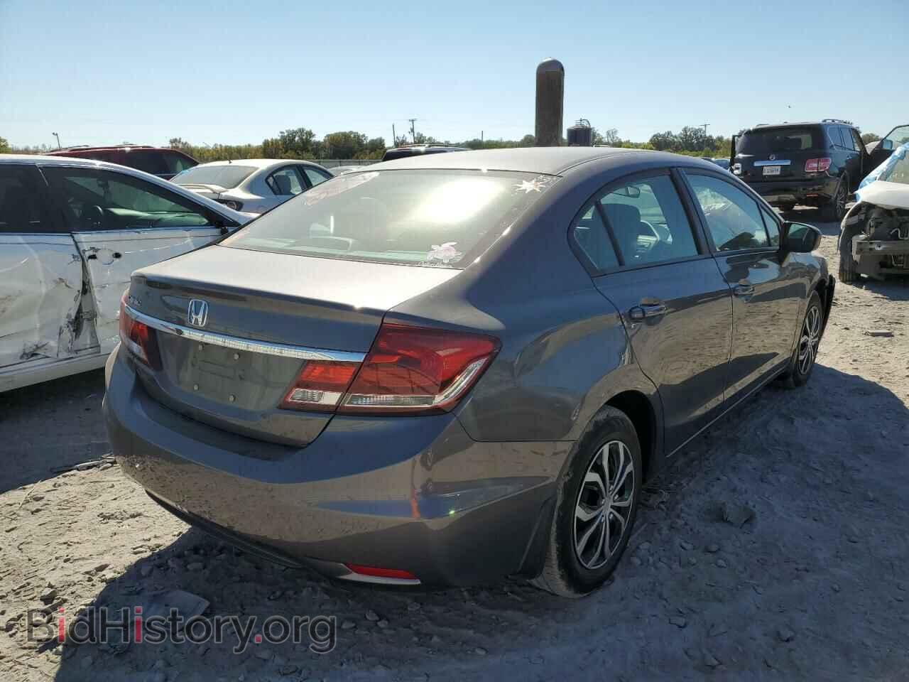 2014 HONDA CIVIC - VIN: 2HGFB2F50EH552928 - Фото 4