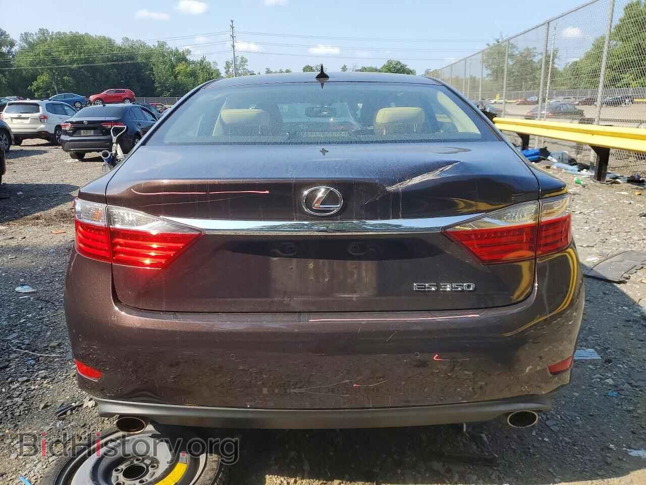 2013 LEXUS ES350 - VIN: JTHBK1GG9D2076112 - Фото 6