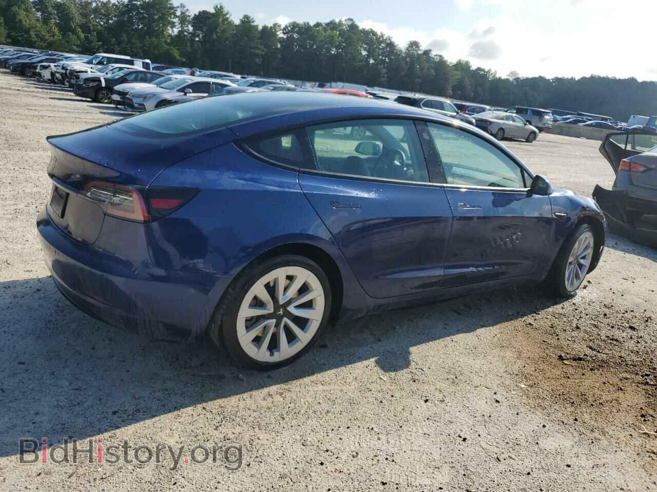 2022 TESLA MODEL 3 - VIN: 5YJ3E1EA0NF286916 - Фото 3