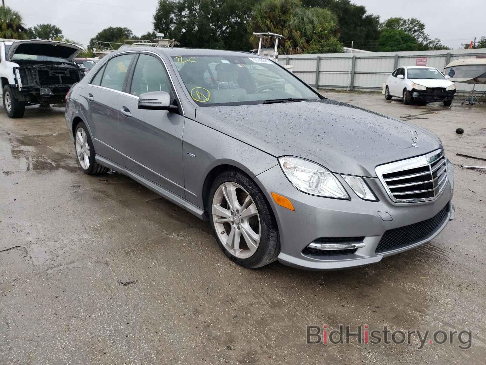 Photo WDDHF5KB4CA590334 - MERCEDES-BENZ E-CLASS 2012