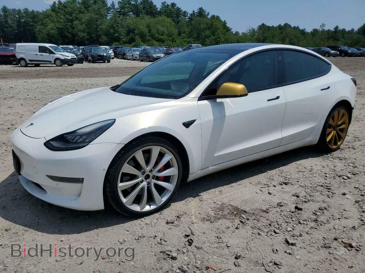 Фотография 5YJ3E1EB0KF487588 - TESLA MODEL 3 2019