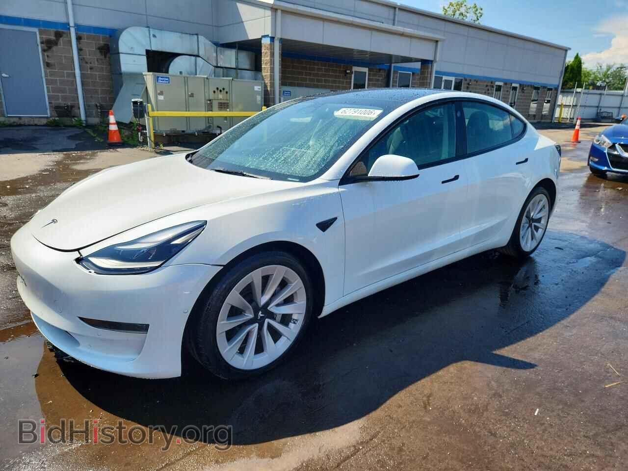 Фотография 5YJ3E1EA5NF351629 - TESLA MODEL 3 2022
