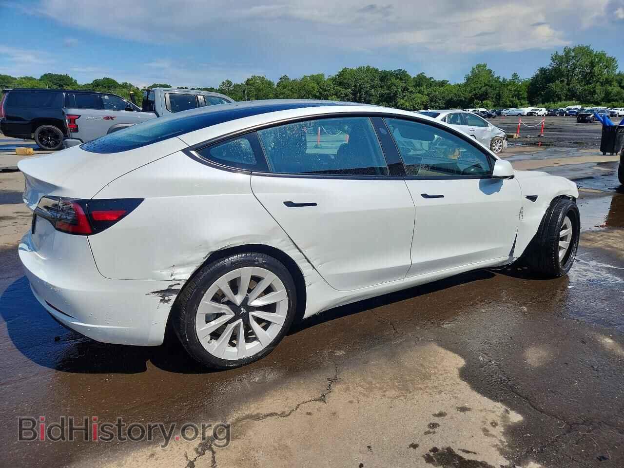 2022 TESLA MODEL 3 - VIN: 5YJ3E1EA5NF351629 - Фото 3