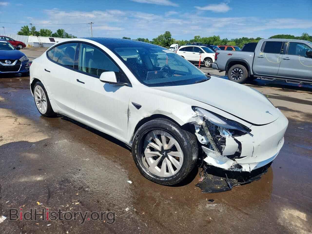 2022 TESLA MODEL 3 - VIN: 5YJ3E1EA5NF351629 - Фото 4