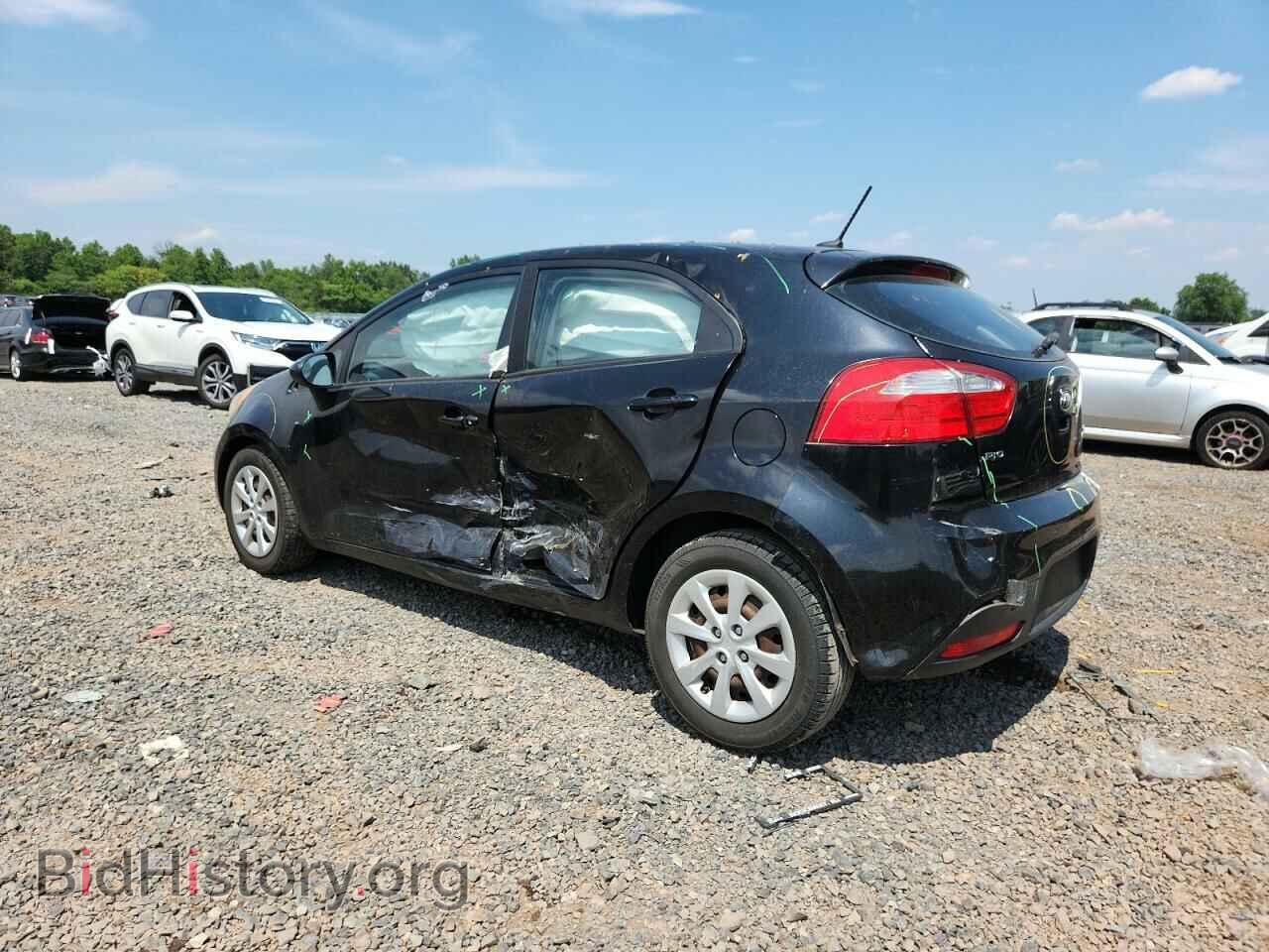 2012 KIA RIO - VIN: KNADN5A39C6011733 - Фото 2