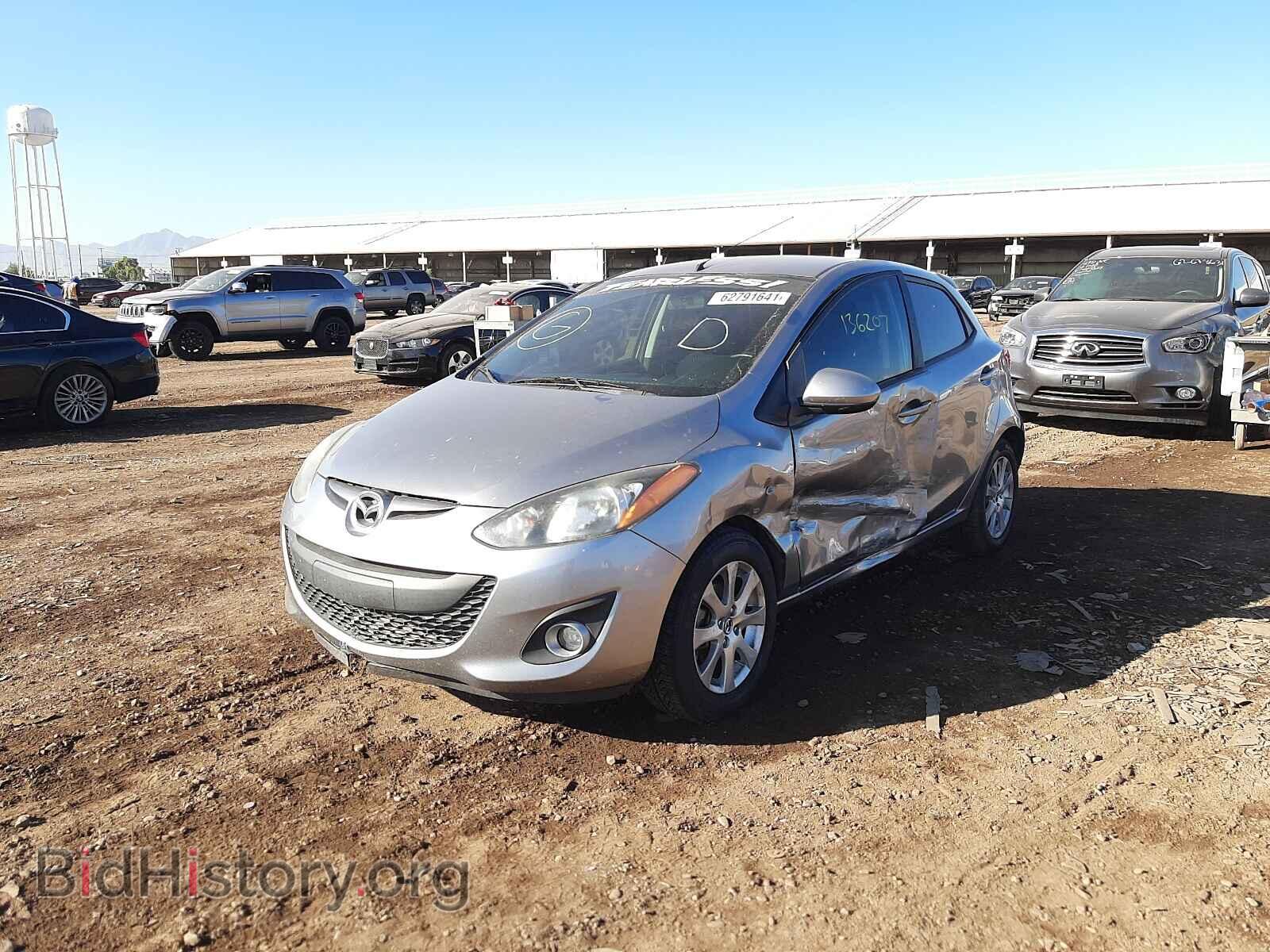 2014 MAZDA 2 - VIN: JM1DE1LY4E0174509 - Фото 2