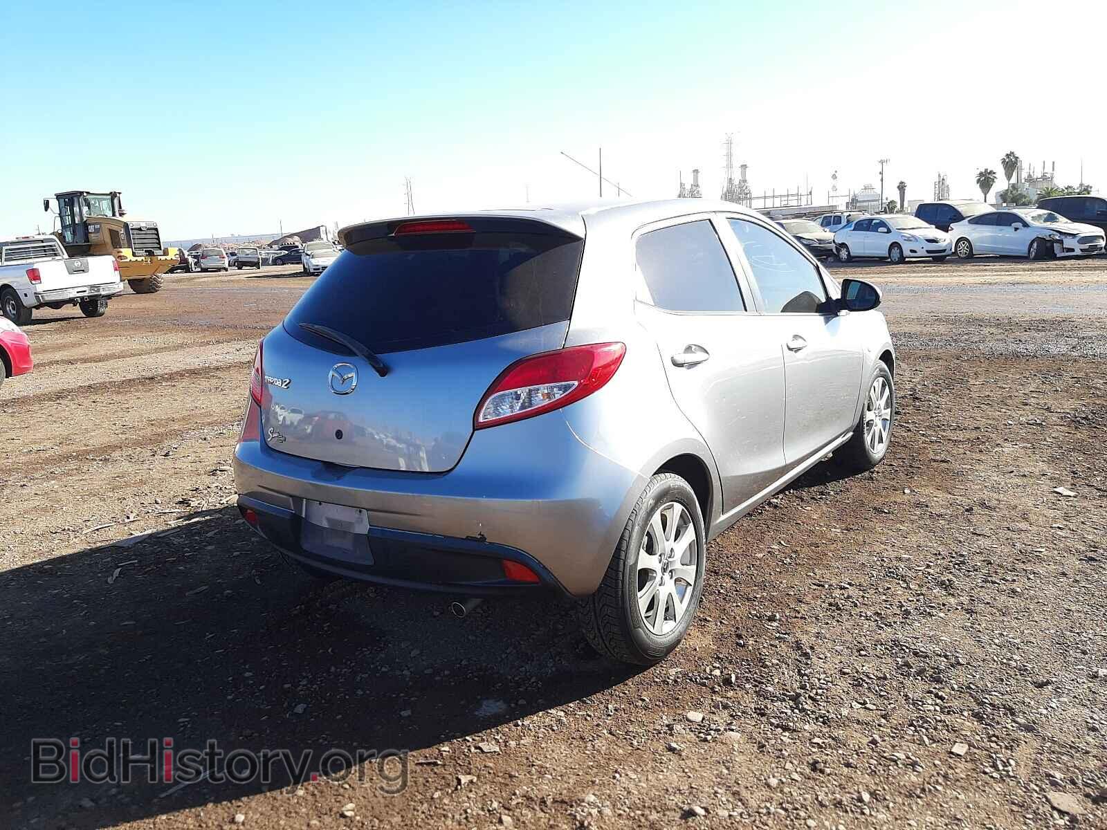 2014 MAZDA 2 - VIN: JM1DE1LY4E0174509 - Фото 4