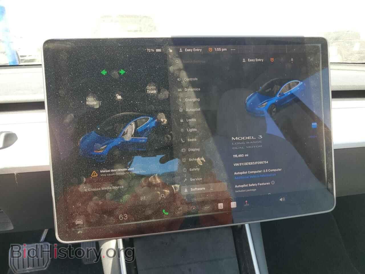 2018 TESLA MODEL 3 - VIN: 5YJ3E1EB3JF099754 - Фото 9
