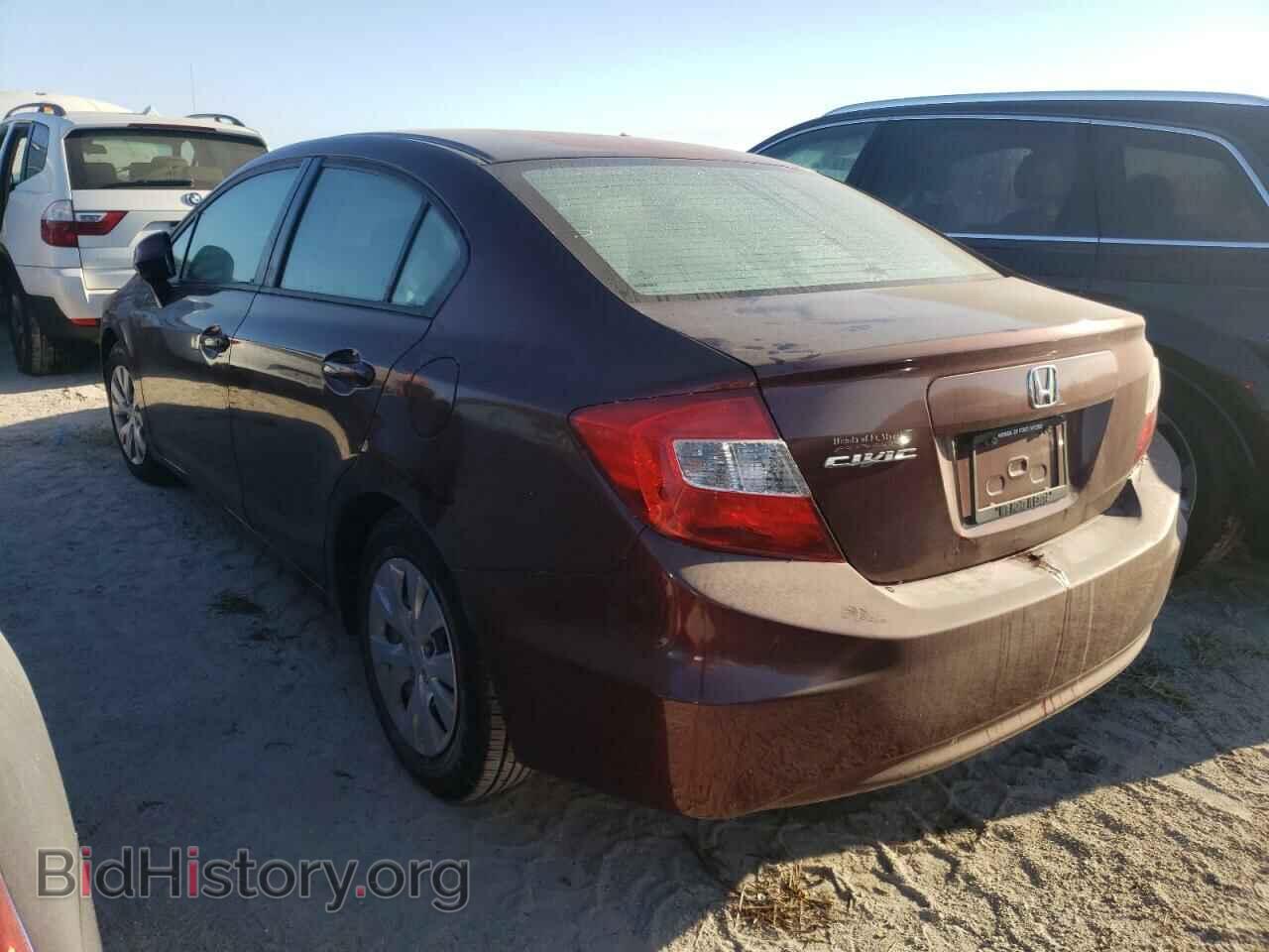 2012 HONDA CIVIC - VIN: 19XFB2F52CE061526 - Фото 3
