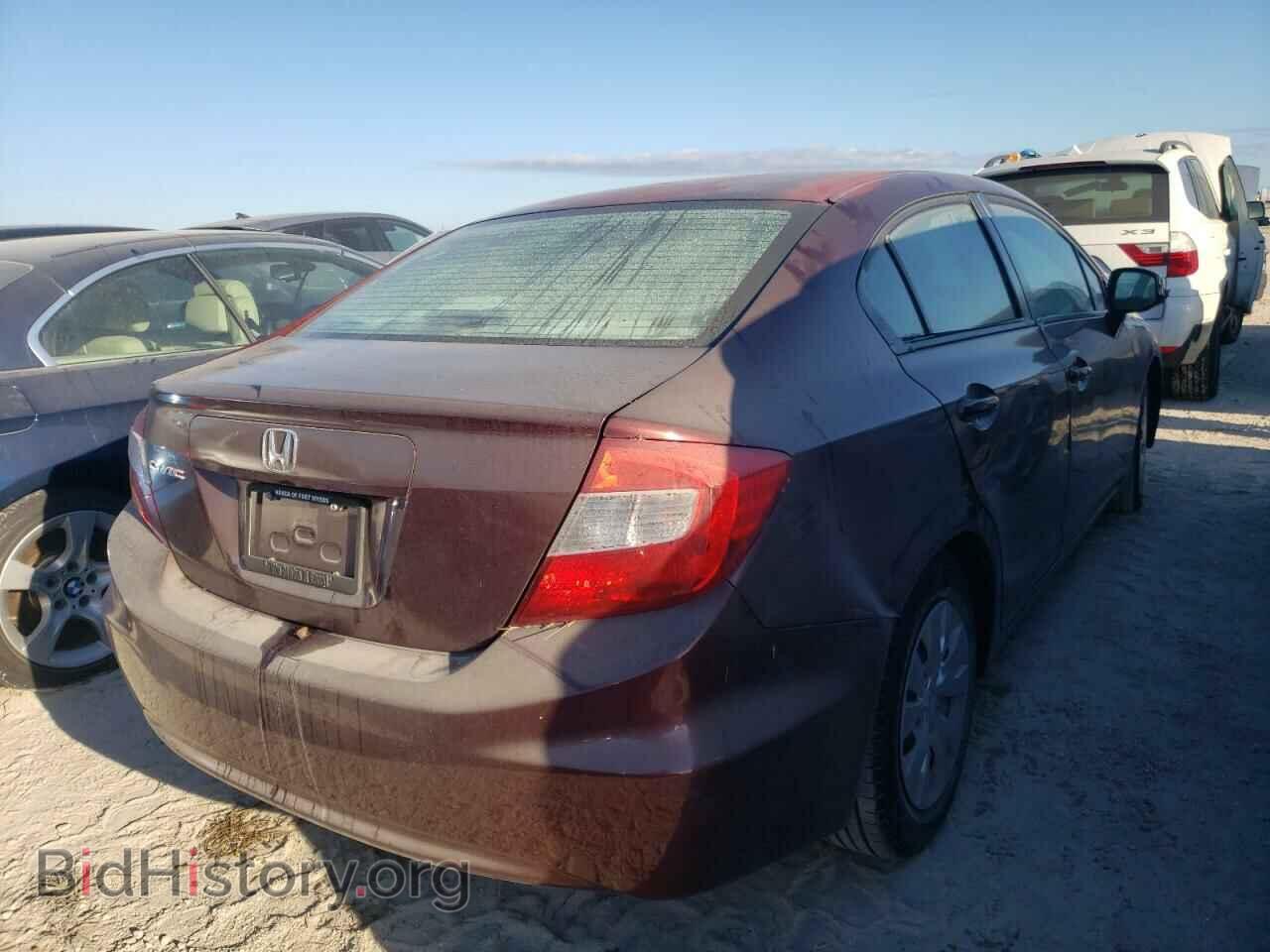 2012 HONDA CIVIC - VIN: 19XFB2F52CE061526 - Фото 4