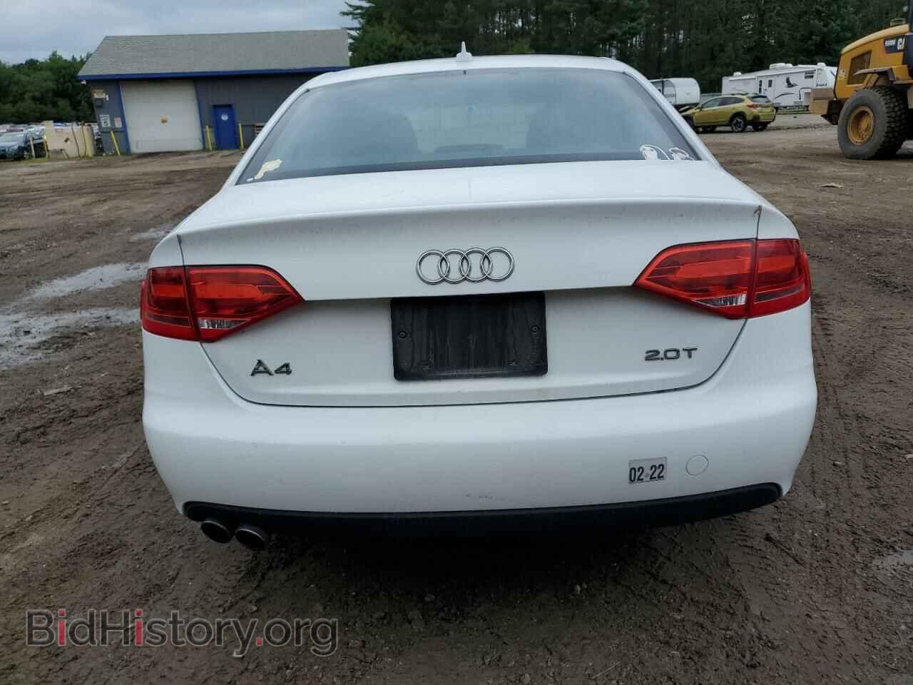 2011 AUDI A4 - VIN: WAUAFAFL1BN040309 - Фото 6