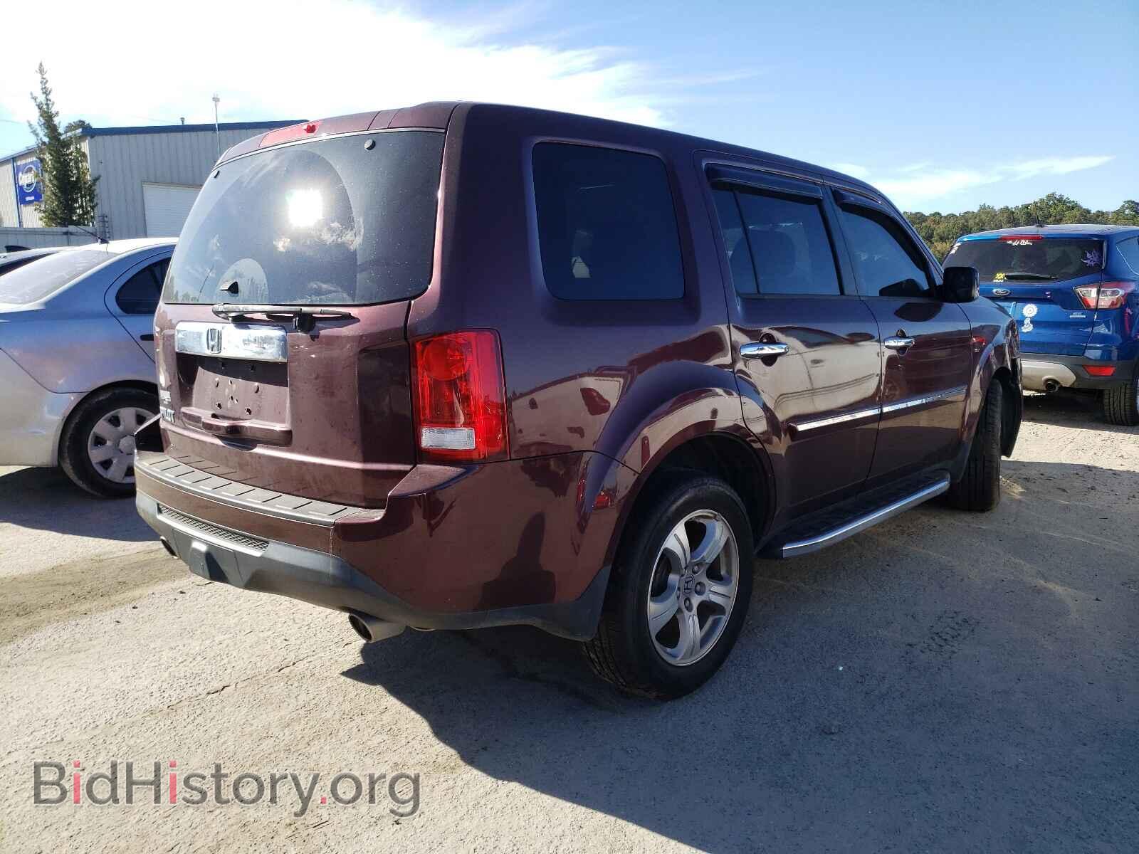 2013 HONDA PILOT - VIN: 5FNYF3H52DB025850 - Фото 4