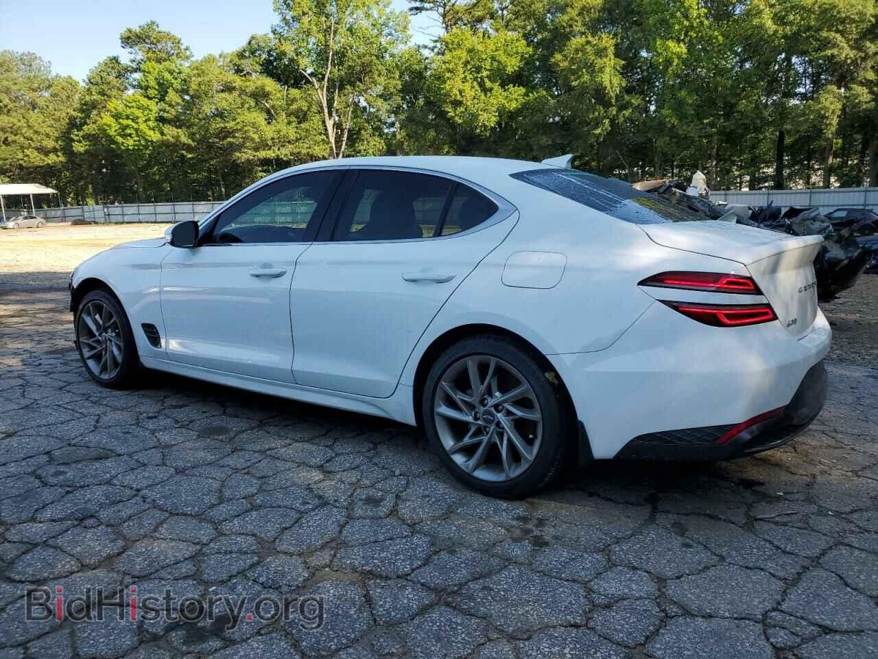 2022 GENESIS G70 BASE - VIN: KMTG34TA3NU093356 - Фото 2
