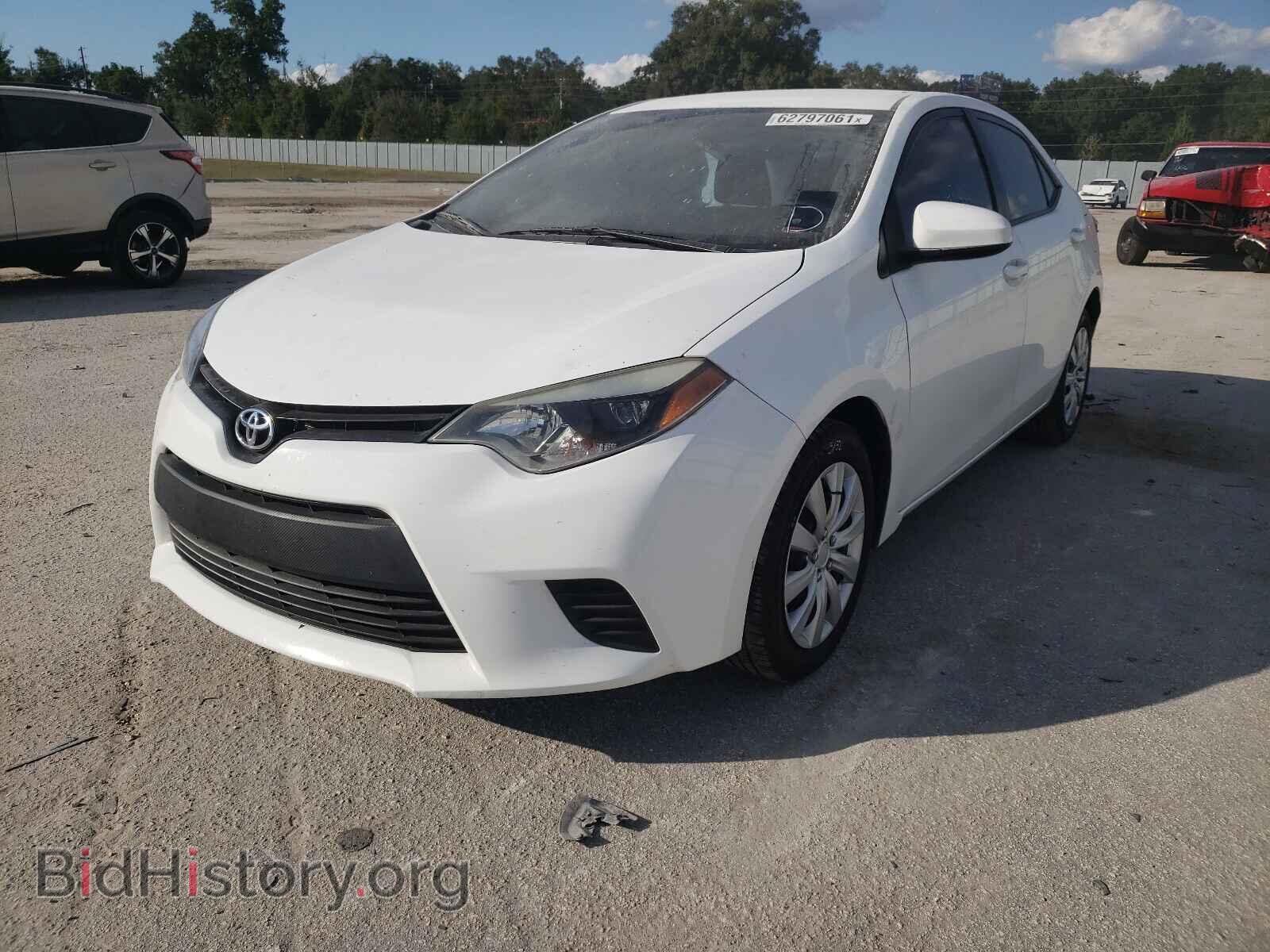 2014 TOYOTA COROLLA - VIN: 2T1BURHE4EC138493 - Фото 2