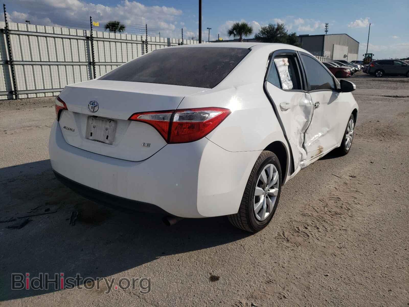 2014 TOYOTA COROLLA - VIN: 2T1BURHE4EC138493 - Фото 4