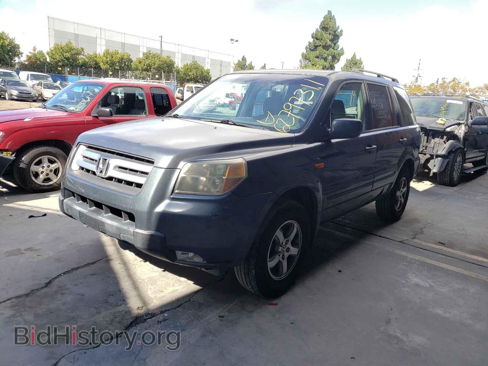 2006 HONDA PILOT - VIN: 2HKYF18446H519661 - Фото 2