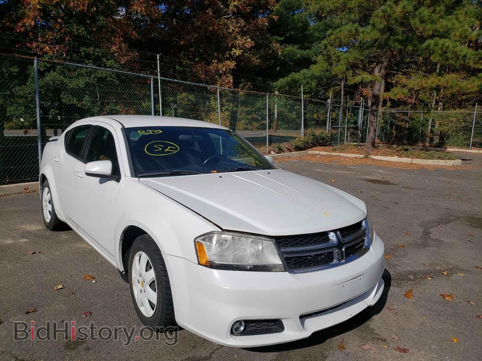 Фотография 1C3CDZCB2DN692844 - DODGE AVENGER 2013