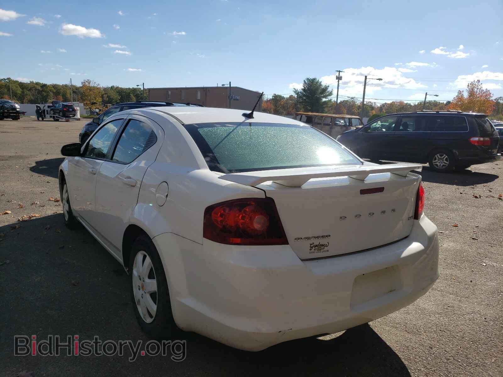 2013 DODGE AVENGER - VIN: 1C3CDZCB2DN692844 - Фото 3