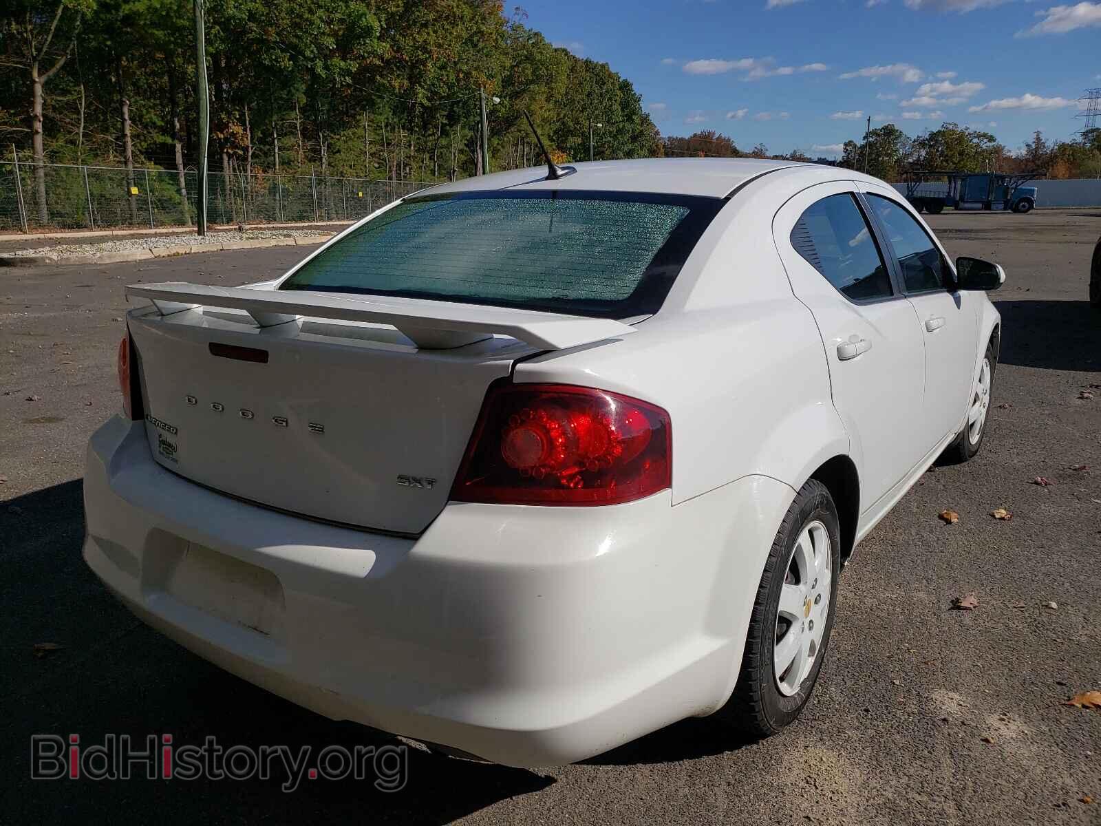 2013 DODGE AVENGER - VIN: 1C3CDZCB2DN692844 - Фото 4