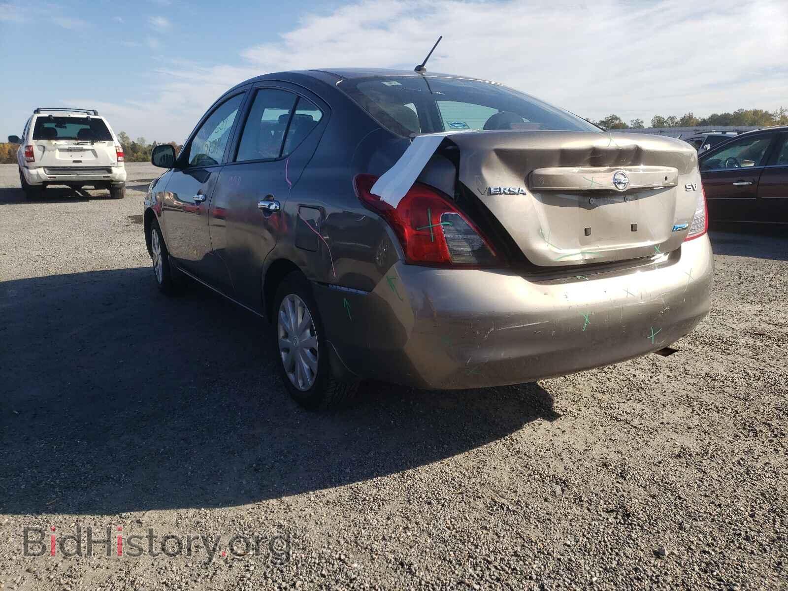 2012 NISSAN VERSA - VIN: 3N1CN7AP7CL876450 - Фото 3