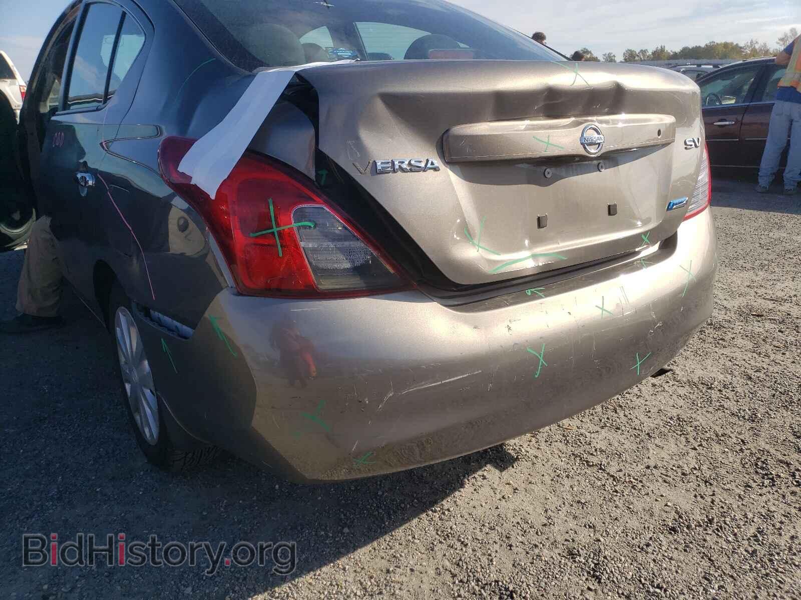 2012 NISSAN VERSA - VIN: 3N1CN7AP7CL876450 - Фото 9