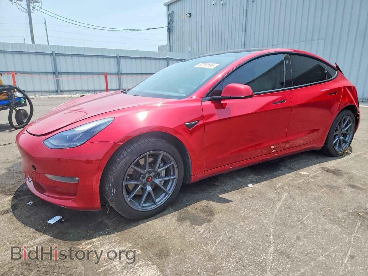 Фотография 5YJ3E1EB5MF902844 - TESLA MODEL 3 2021