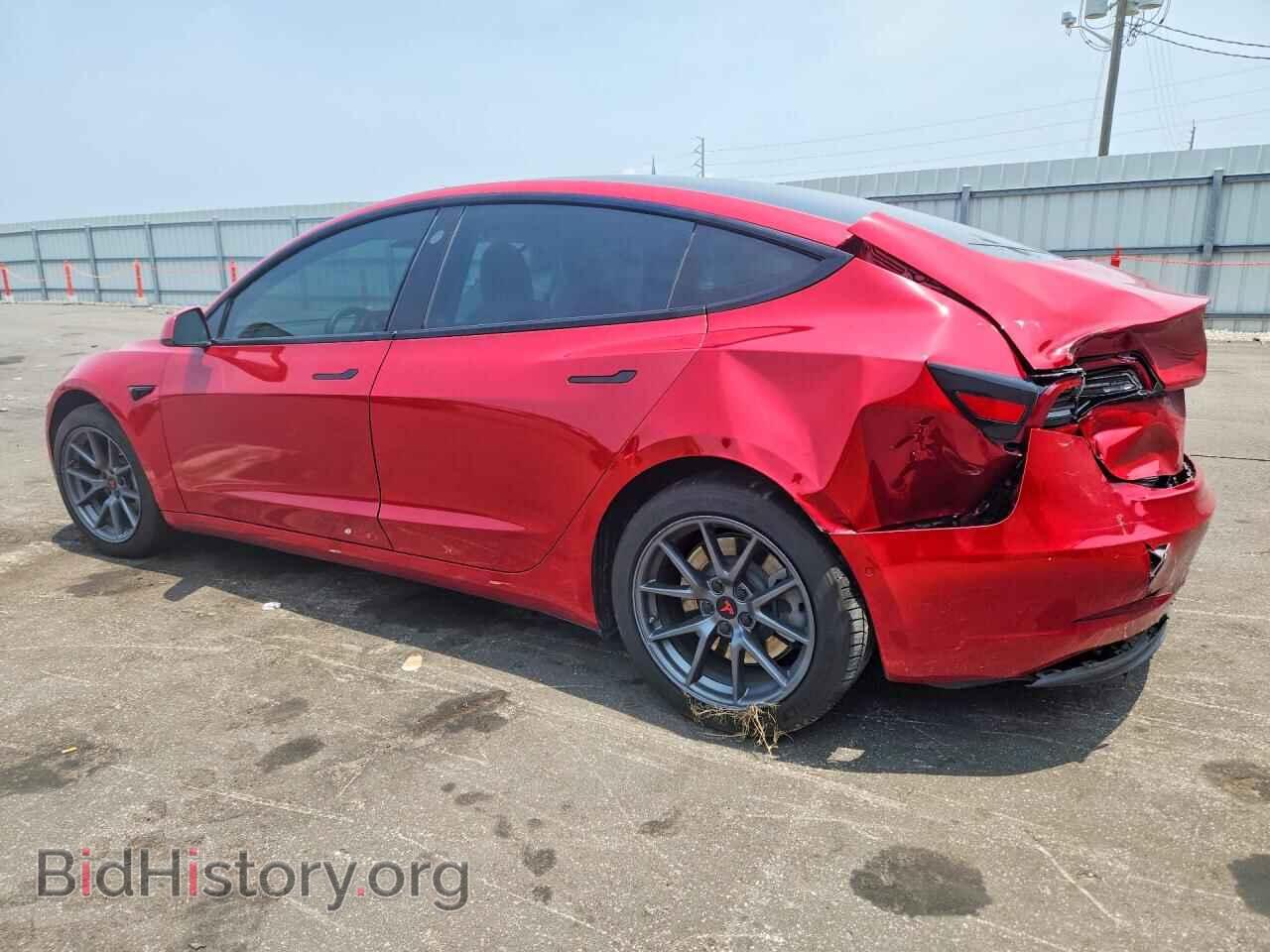 2021 TESLA MODEL 3 - VIN: 5YJ3E1EB5MF902844 - Фото 2
