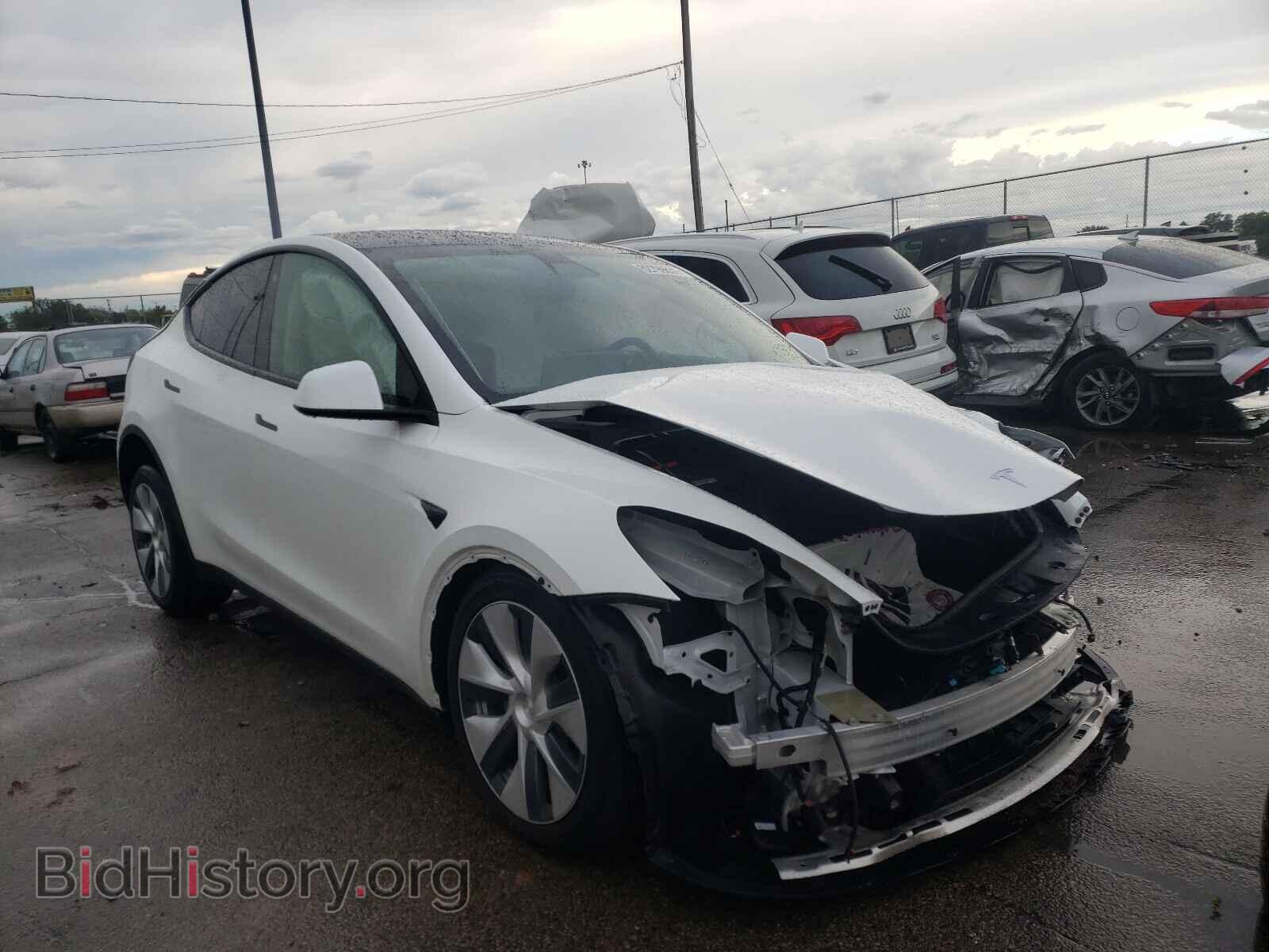 Photo 5YJYGDEEXMF230937 - TESLA MODEL Y 2021