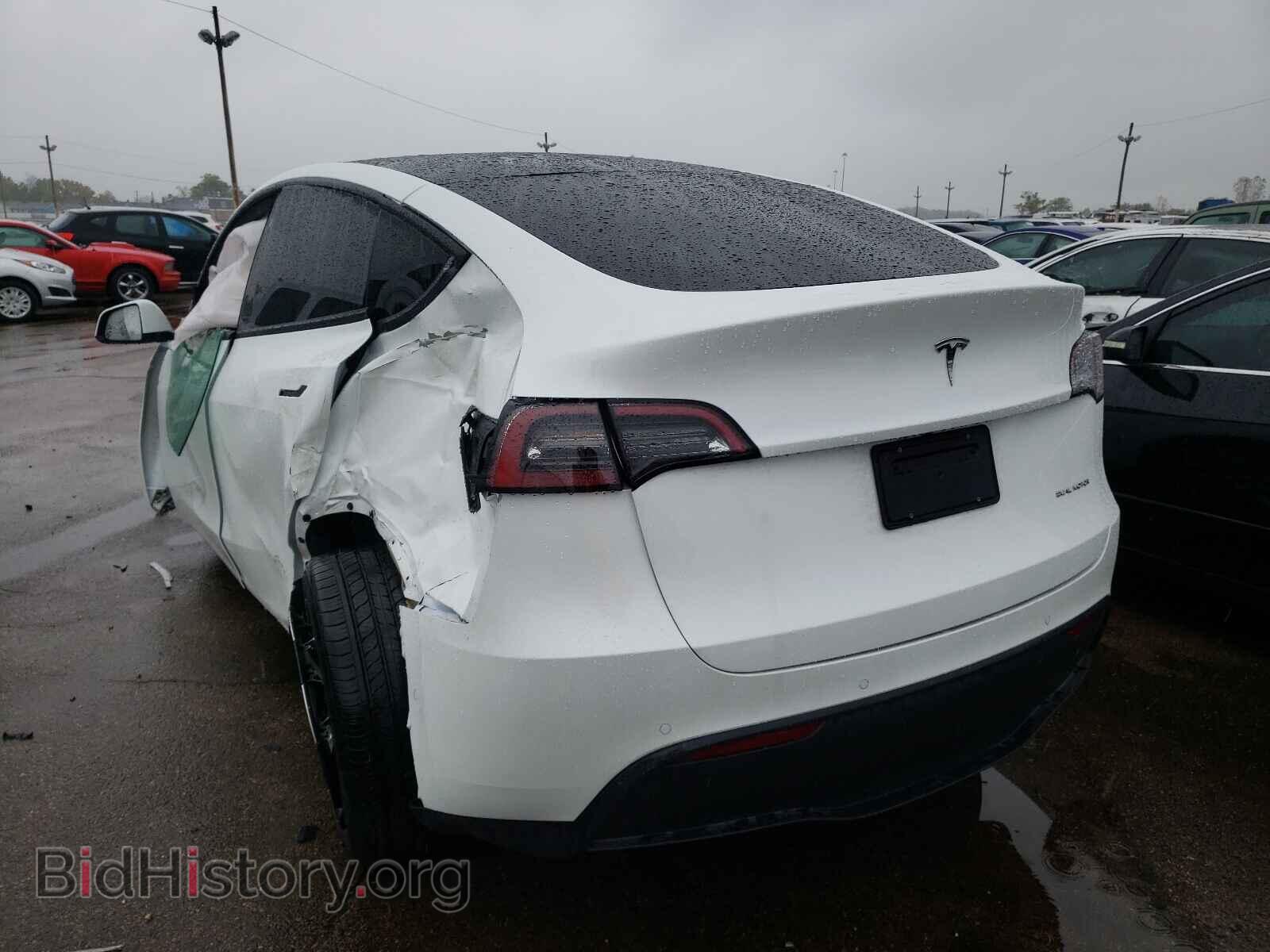 2021 TESLA MODEL Y - VIN: 5YJYGDEEXMF230937 - Фото 3