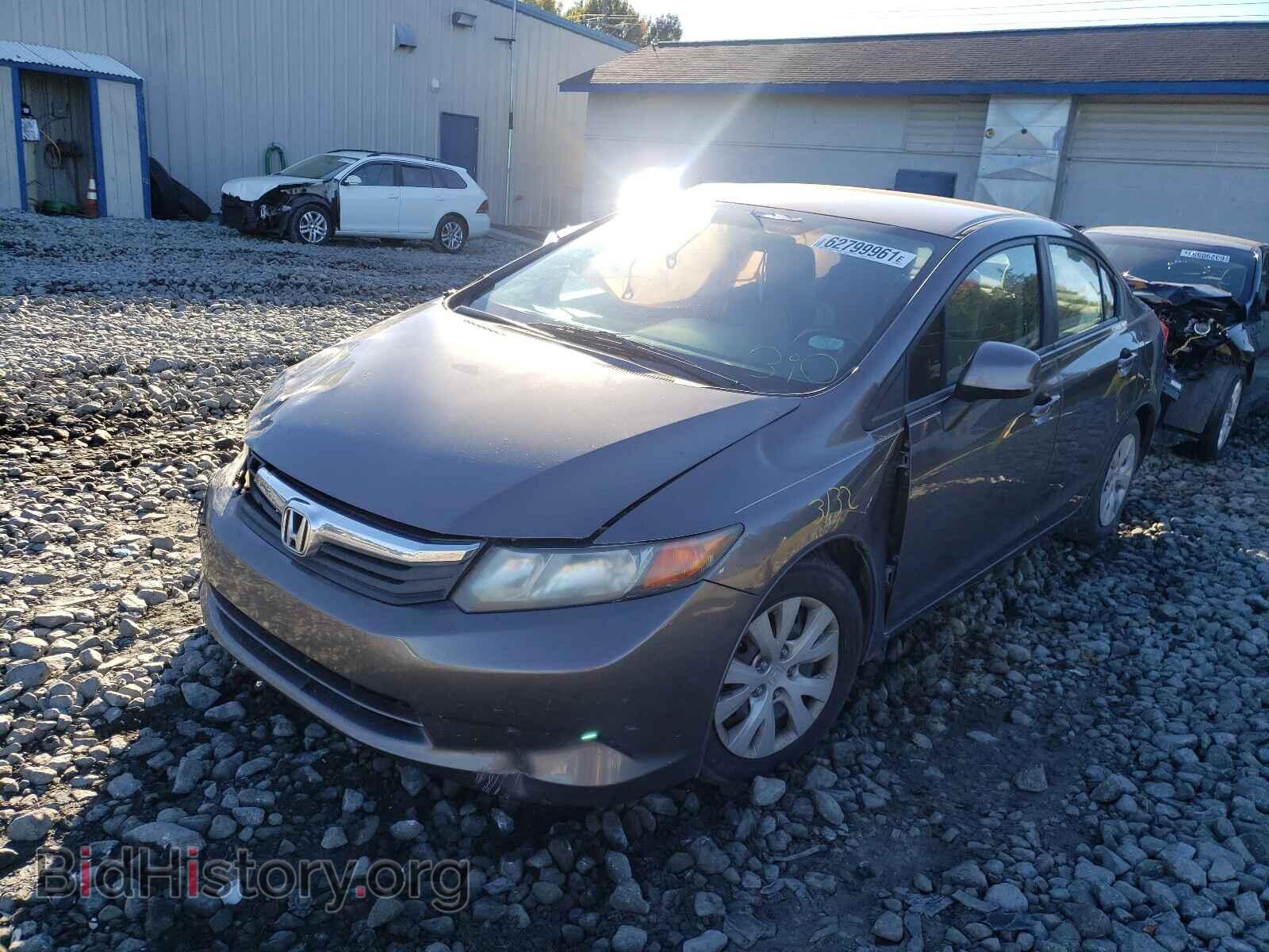 2012 HONDA CIVIC - VIN: 19XFB2F56CE032014 - Фото 2