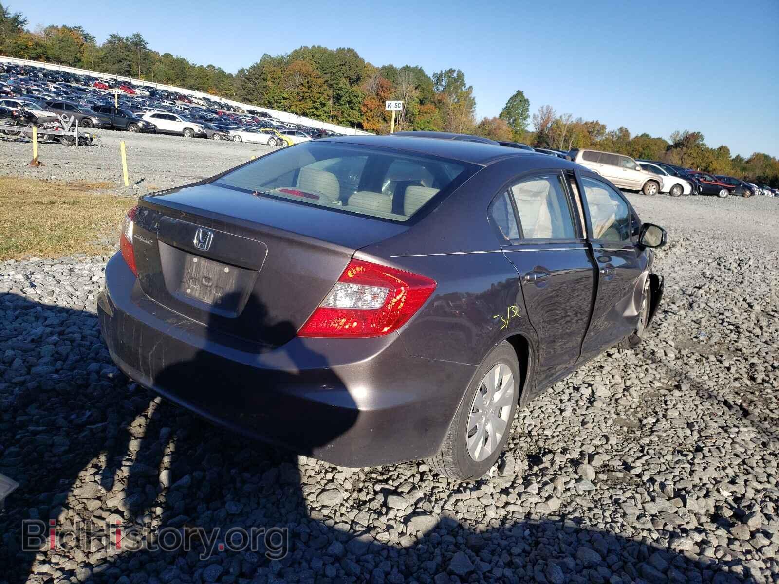 2012 HONDA CIVIC - VIN: 19XFB2F56CE032014 - Фото 4