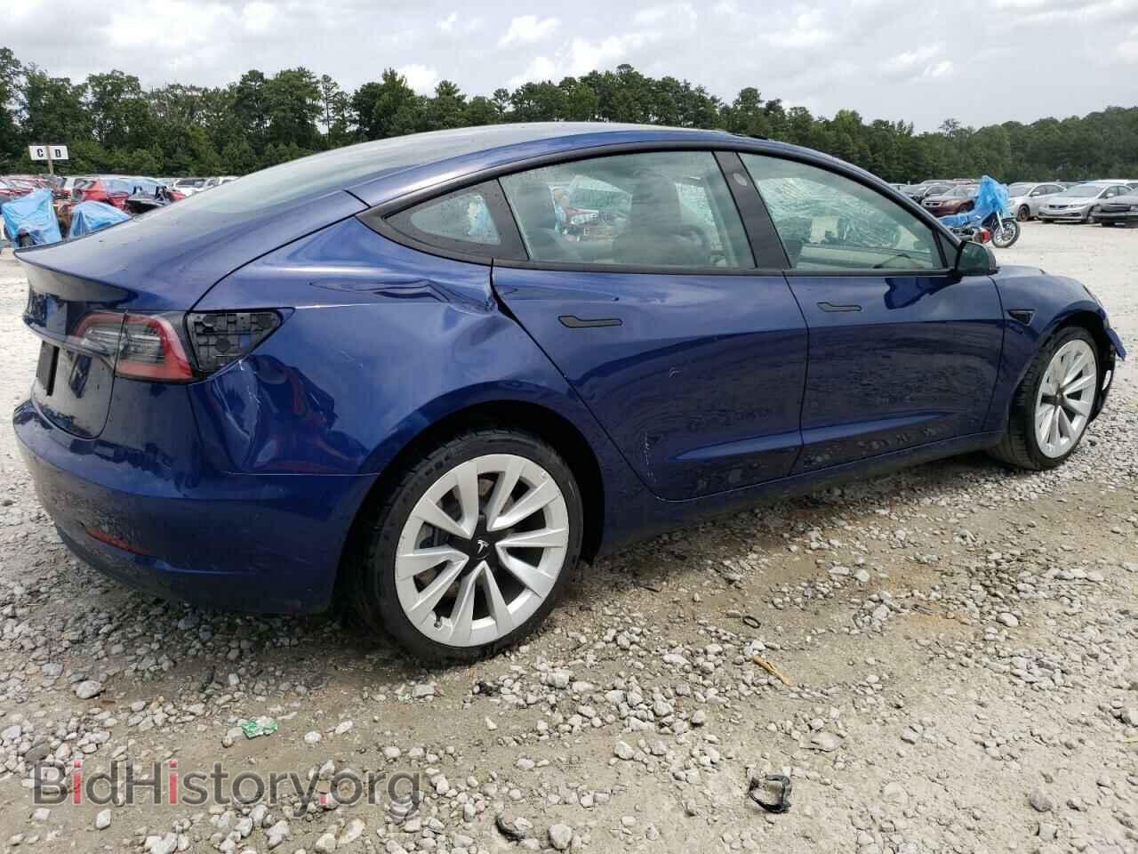 2022 TESLA MODEL 3 - VIN: 5YJ3E1EA2NF286464 - Photo 3
