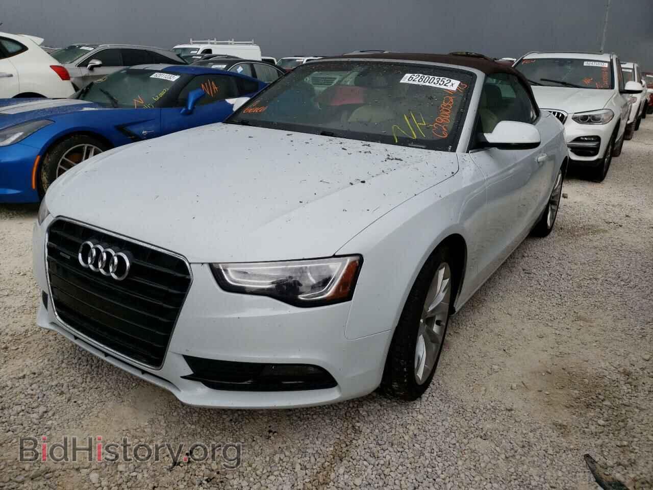 2013 AUDI A5 - VIN: WAUCFAFH2DN010016 - Фото 2