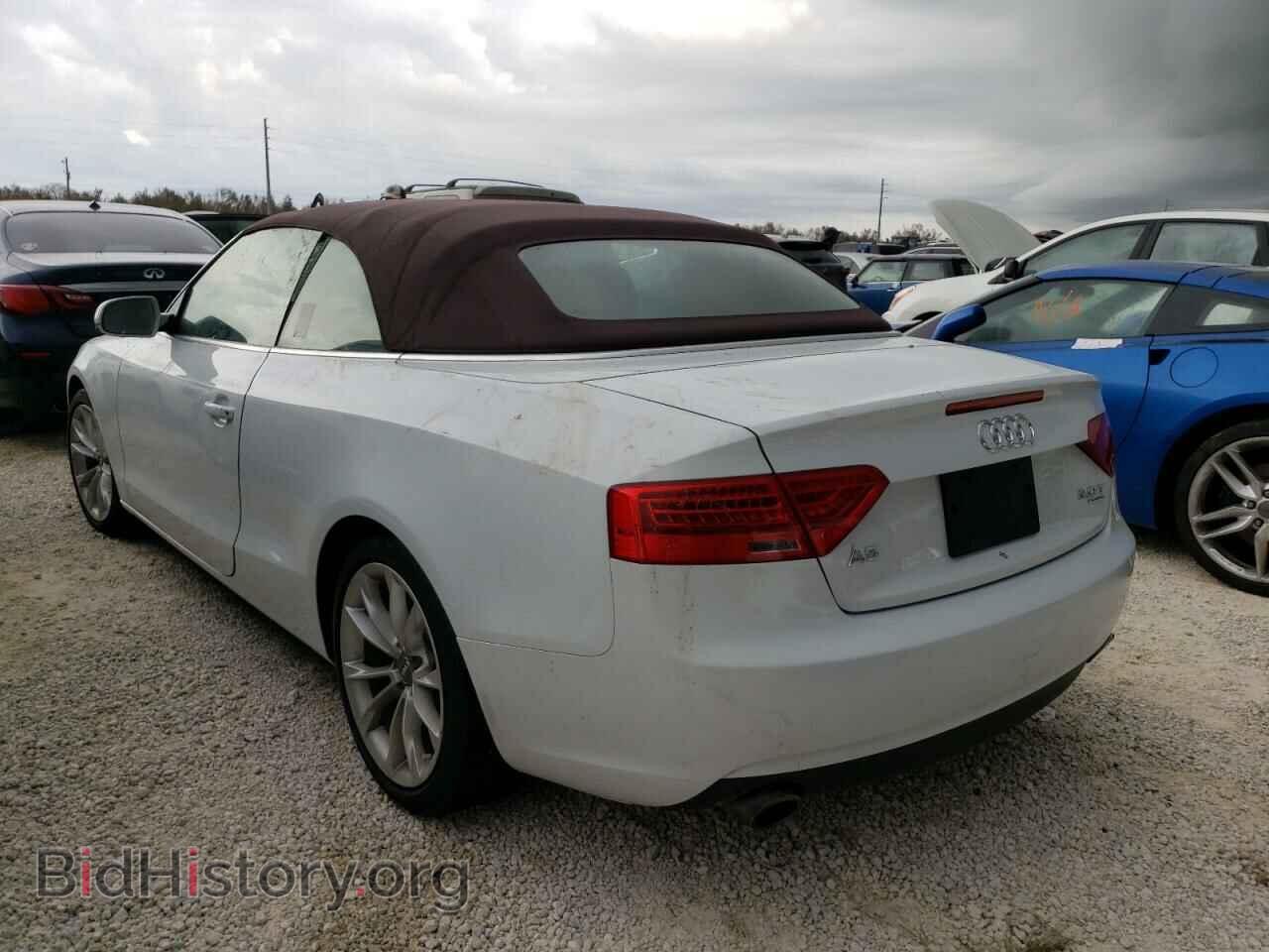 2013 AUDI A5 - VIN: WAUCFAFH2DN010016 - Фото 3