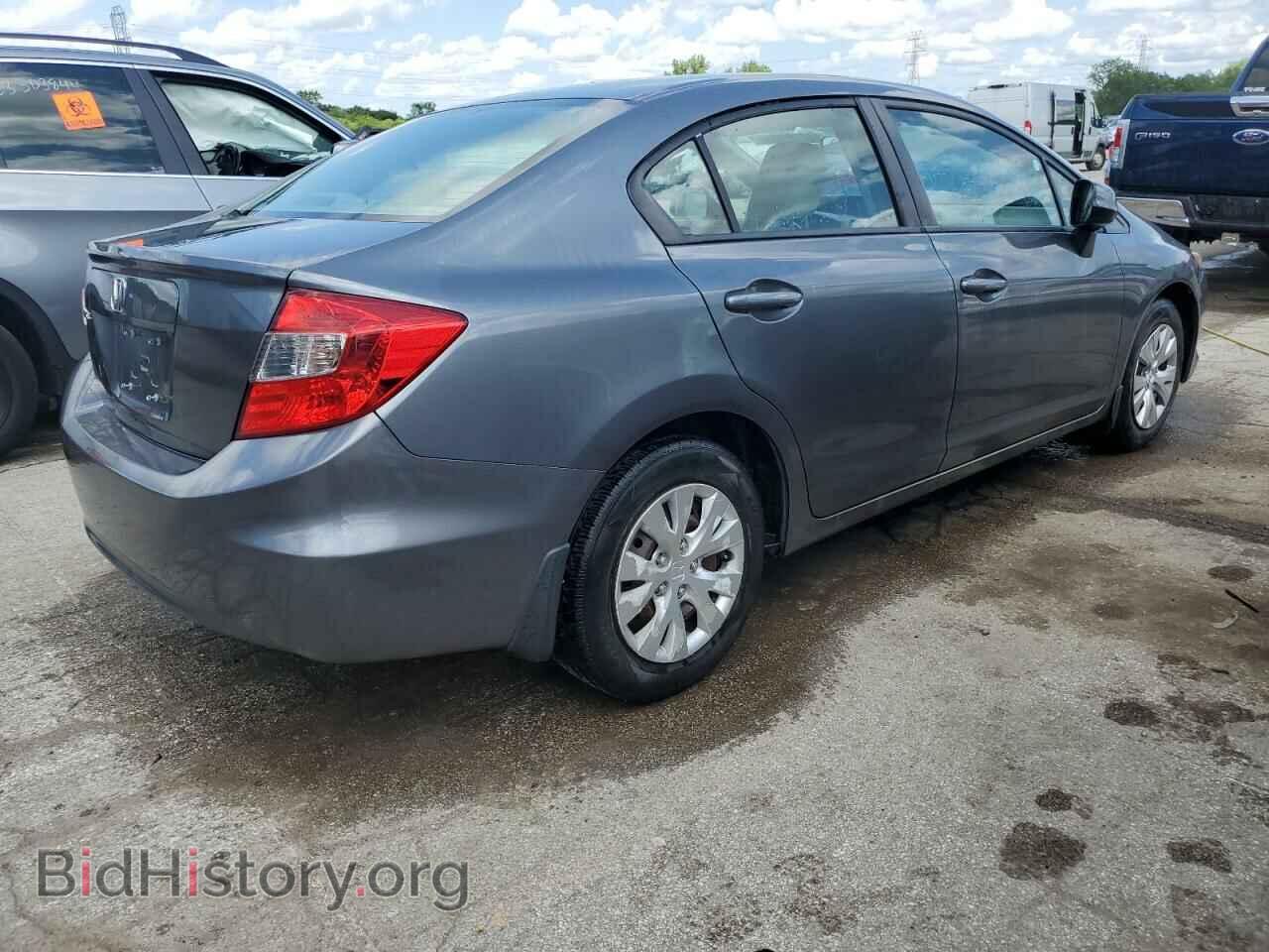 2012 HONDA CIVIC - VIN: 19XFB2F58CE104007 - Фото 3