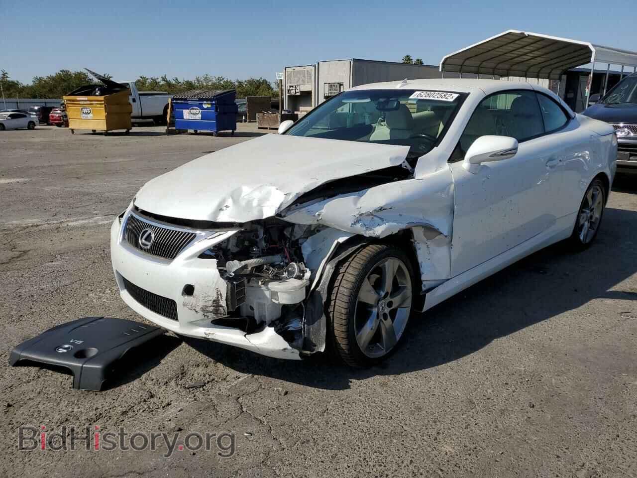2010 LEXUS IS - VIN: JTHFF2C20A2512105 - Фото 2