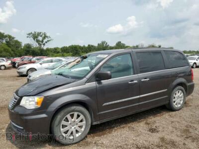 2015 Chrysler MINIVAN Touring, темно-серый — VIN 2C4RC1BG1FR753114, Copart