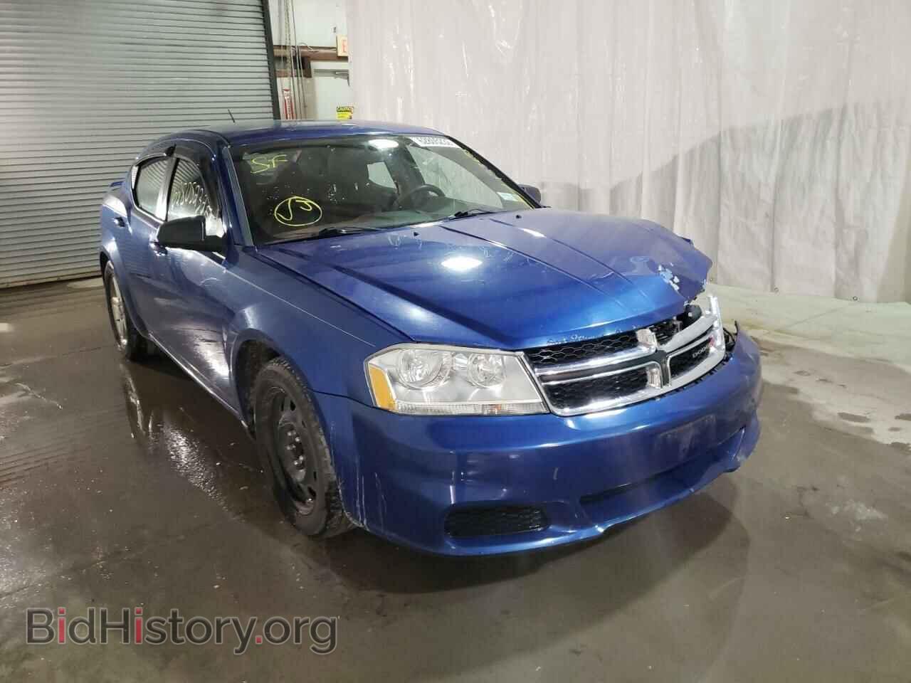 Фотография 1C3CDZAG1DN710703 - DODGE AVENGER 2013